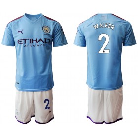 Divisa di Calcio Manchester City WALKER 2 Bambino Prima 2019/2020